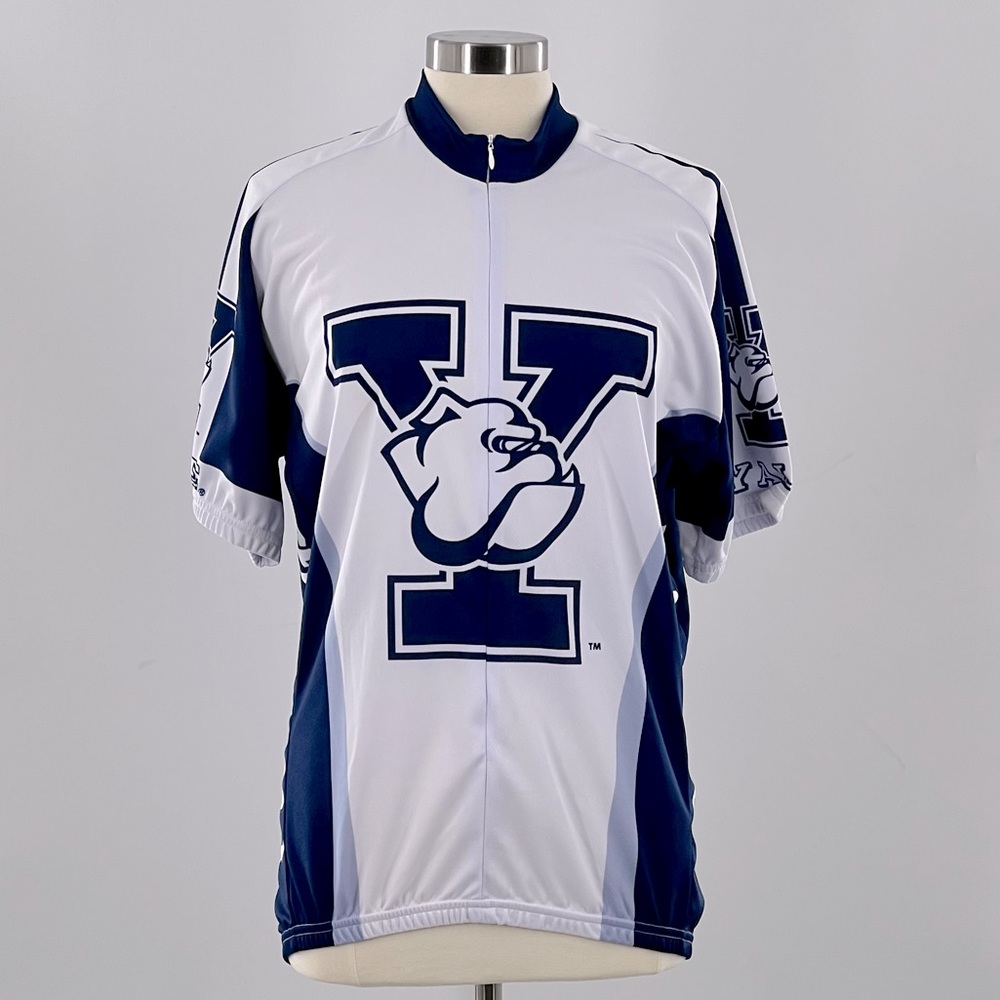 NWT Adrenaline Promotions Yale Bulldogs Cycling Jersey